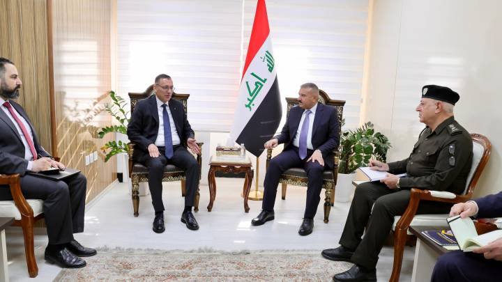 وزير الداخلية يتابع مع قائد حلف الناتو بالعراق سبل تعزيز التعاون المشترك