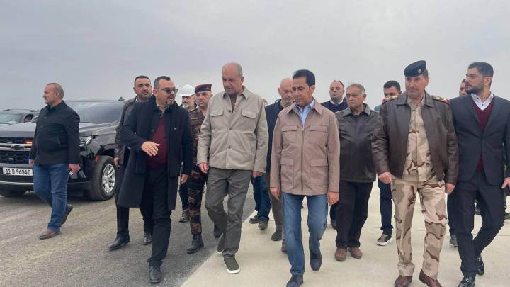 ﻿وزير الدفاع يصل إلى محافظة نينوى ويطلع على مراحل تأهيل مطار  الموصل