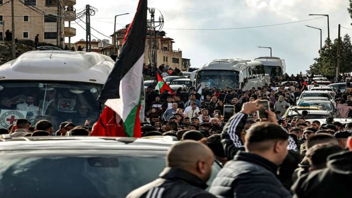 إطلاق سراح أسرى فلسطينيين ضمن المرحلة الأولى من اتفاق وقف إطلاق النار