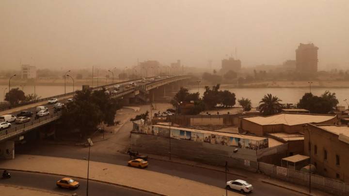 ﻿أجواء خمسينية في البصرة ..  والغبار يواصل موجاته خلال الأيام المقبلة