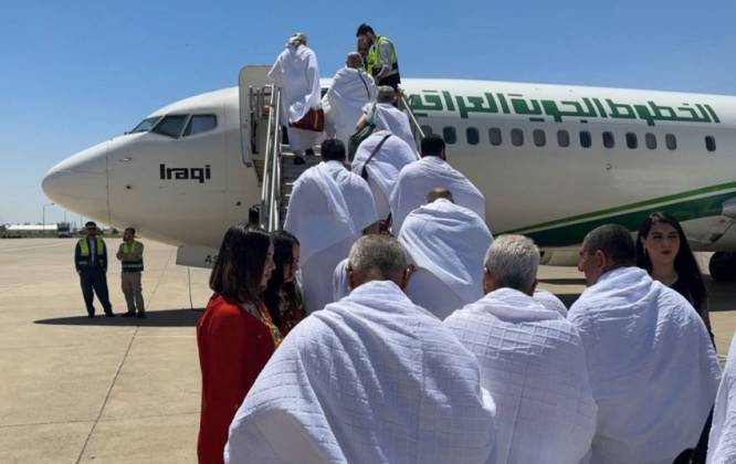 الخطوط الجوية العراقية تفوّج أكثر من 17 ألف حاج إلى الديار المقدسة