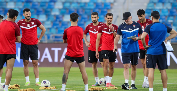 المنتخب العراقي يختتم استعداداته لمواجهة الأردن في ختام التصفيات