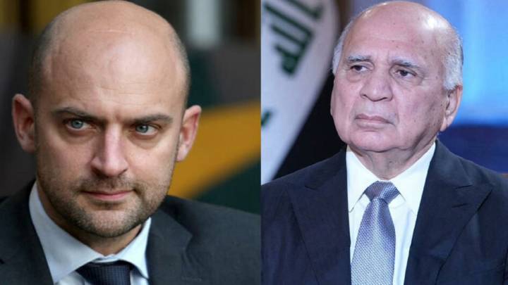 ﻿"الحل بالعودة لطاولة المفاوضات" ..  بغداد وباريس يتفقان على أهمية وقف التصعيد في المنطقة