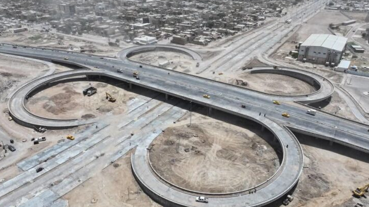 اقتراب إنجاز مجسر البتيرة في العمارة بنسبة 93% لتحسين حركة المرور